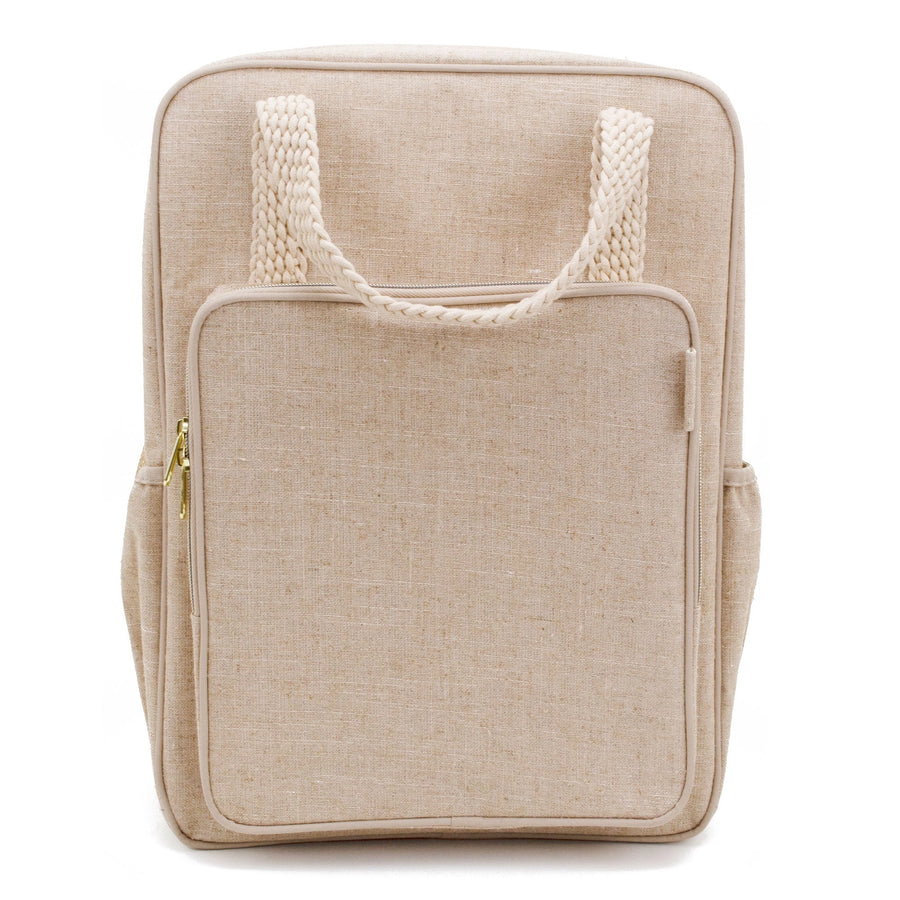 SOYOUNG ECRU ALL-DAY BACKPACK