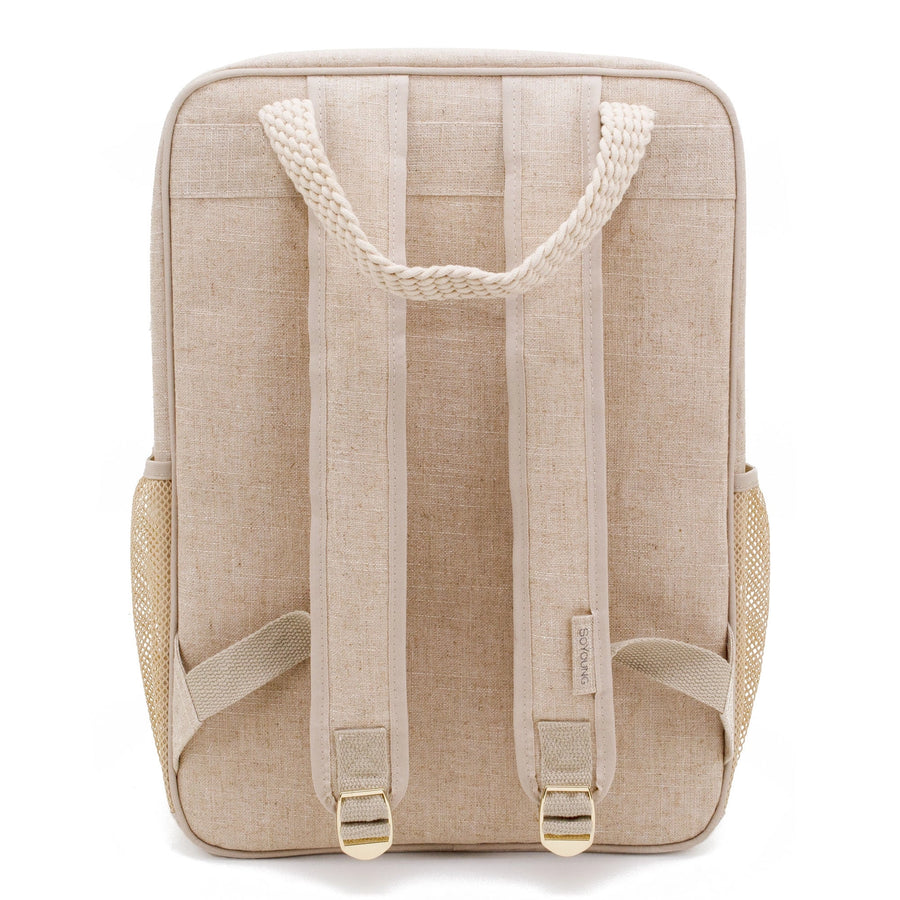 SOYOUNG ECRU ALL-DAY BACKPACK
