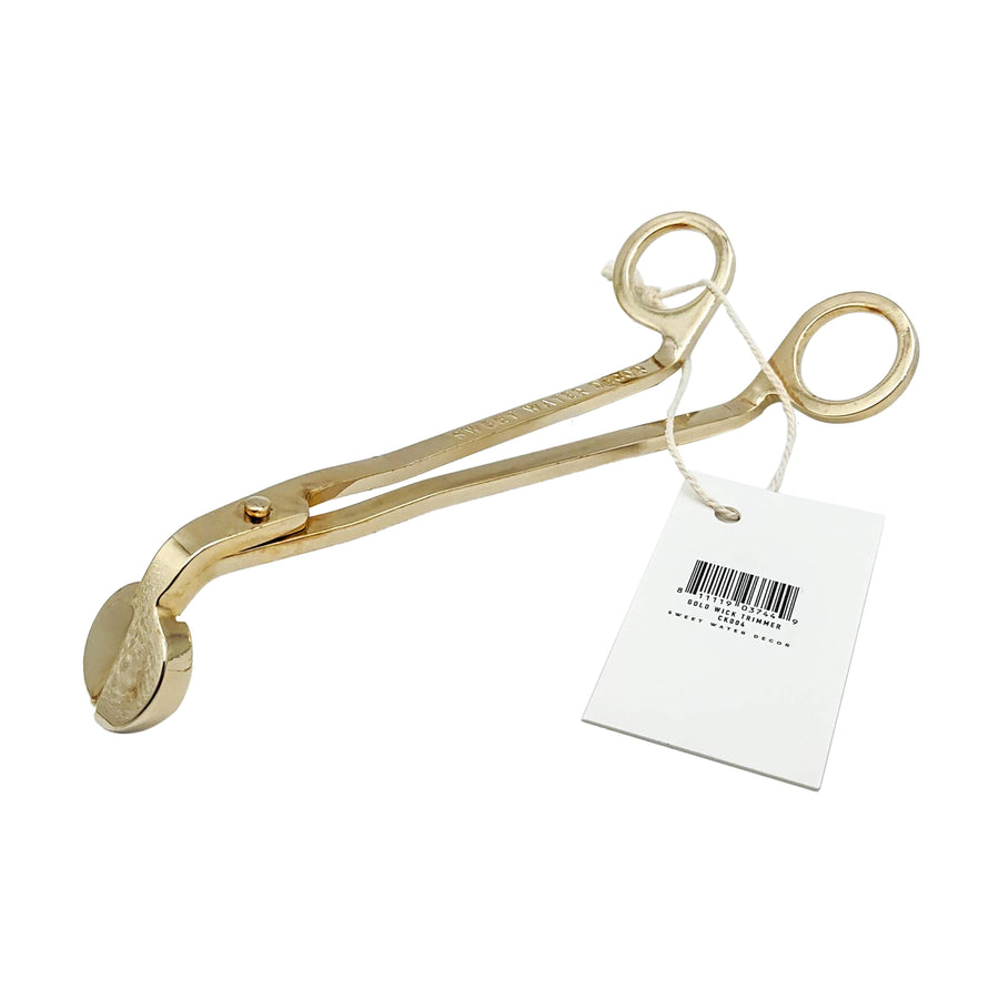 GOLD CANDLE WICK SCISSORS